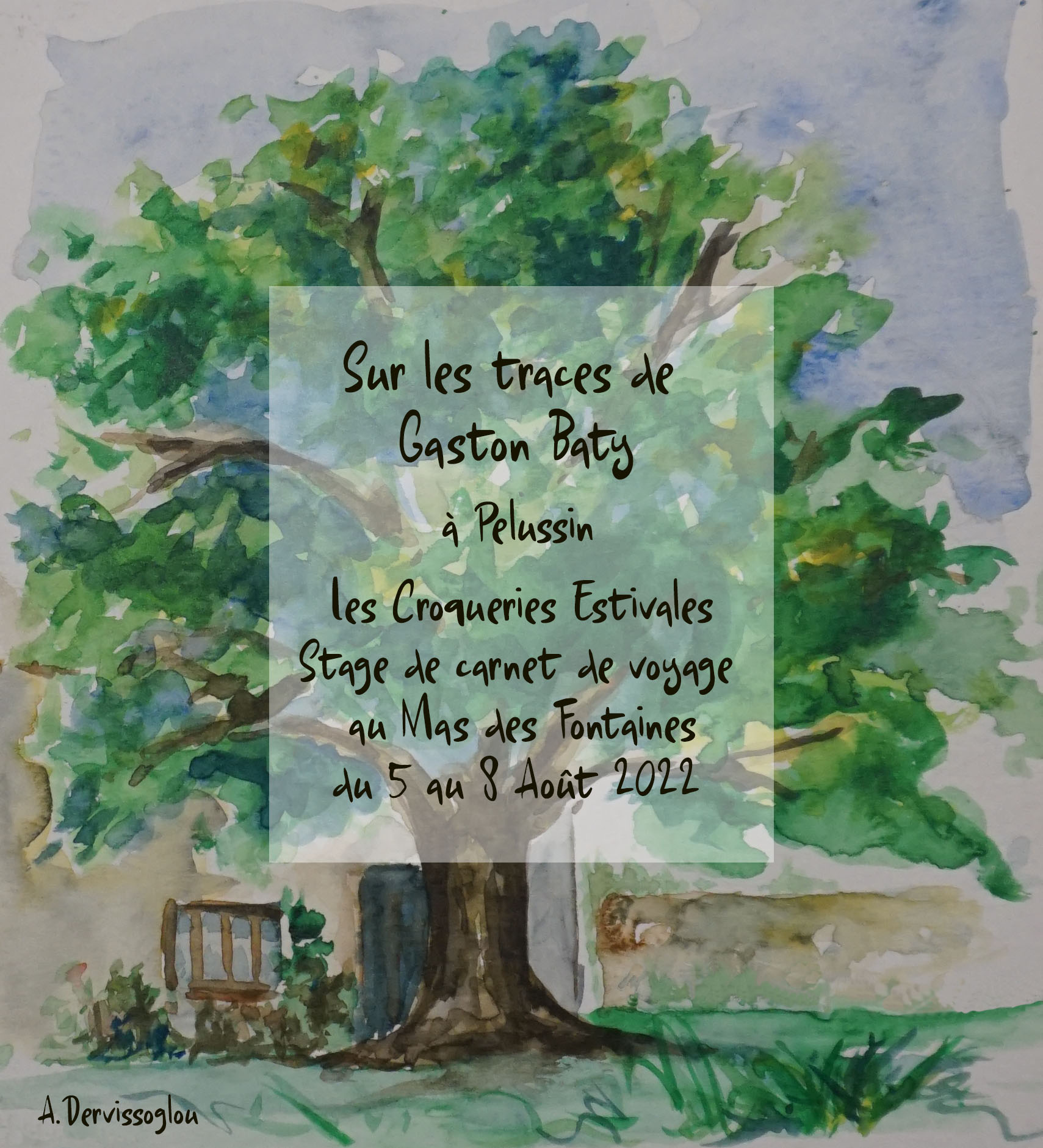 Stage croqueries estivales