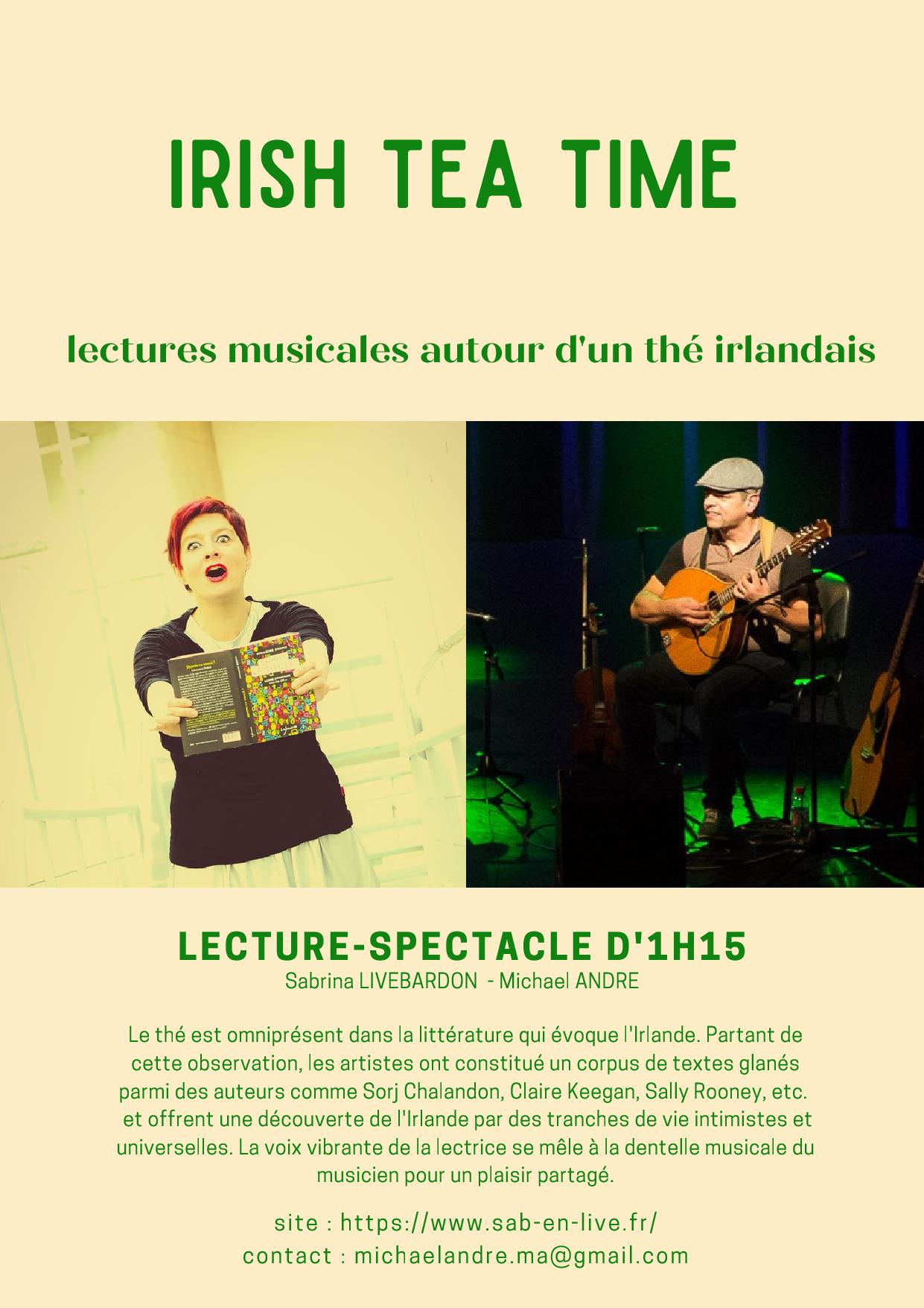 8 juillet 2022 – Irish Tea Time