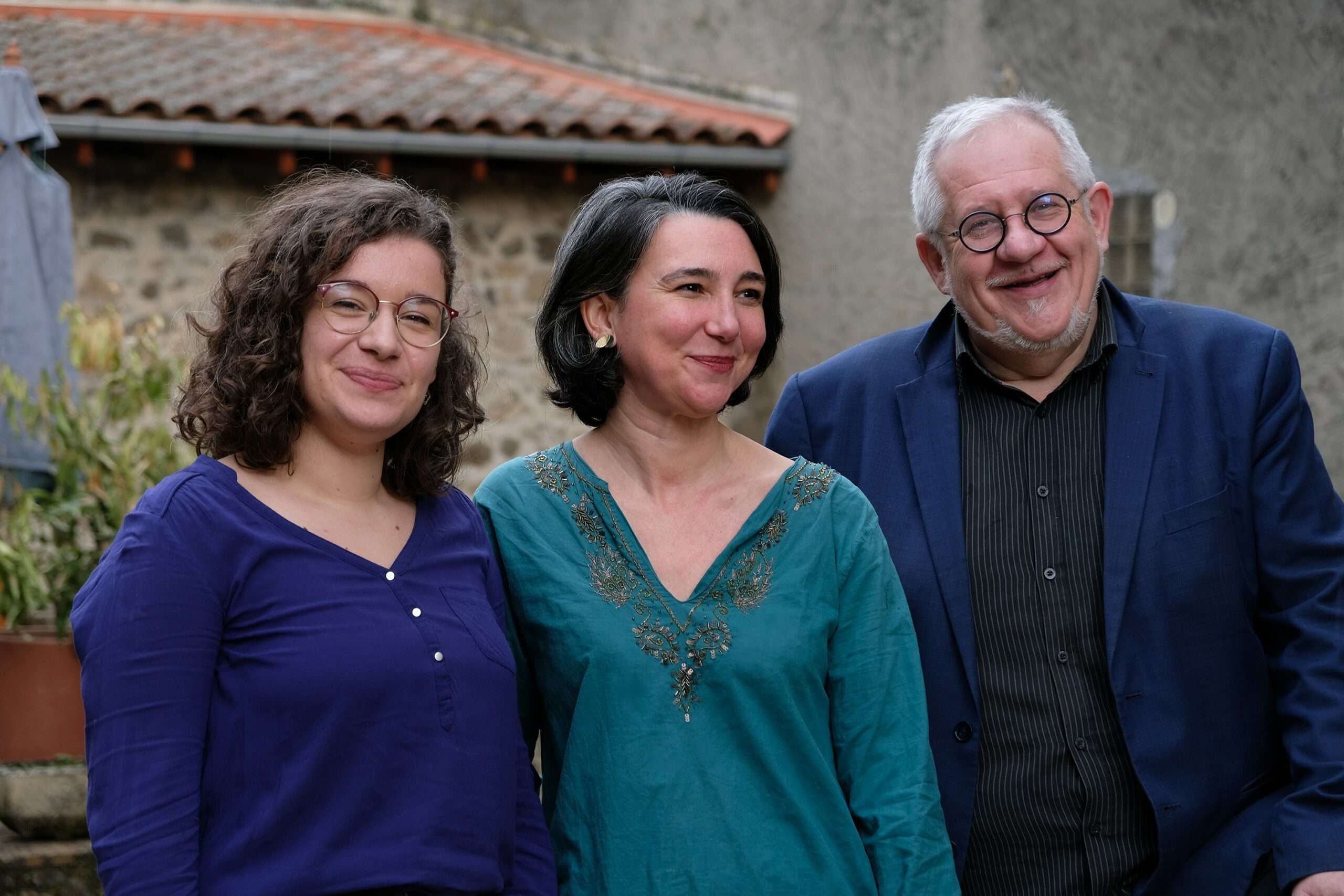 Maud Louis, Léonor Piñeyro et Thierry Vincent interprètes de Mots en portées