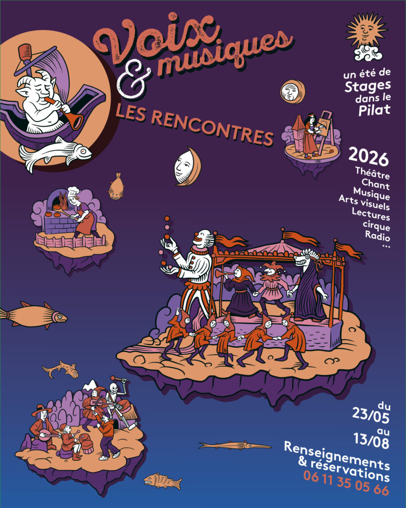 Affiche Voix et musiques 2026